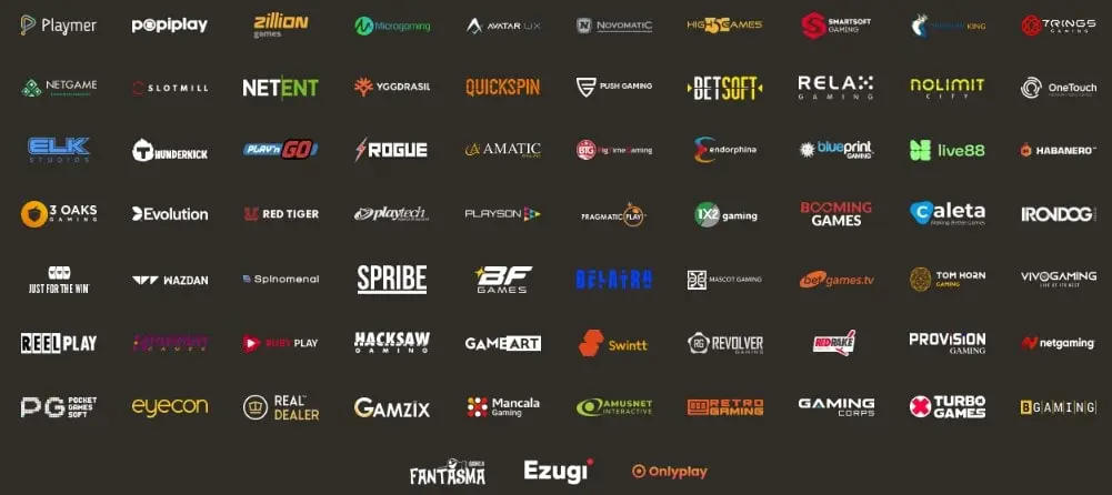 Proveedores de juegos de casino Play Fortuna
