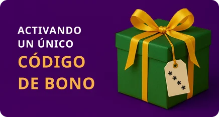 Activación de un código de bono